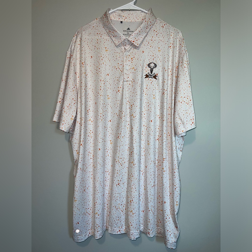 Adidas Golf Polo Tobacco Road